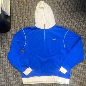 Kith Blue and White Hoodie